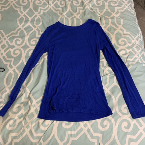 a new day Tops - a new day blue long sleeve top